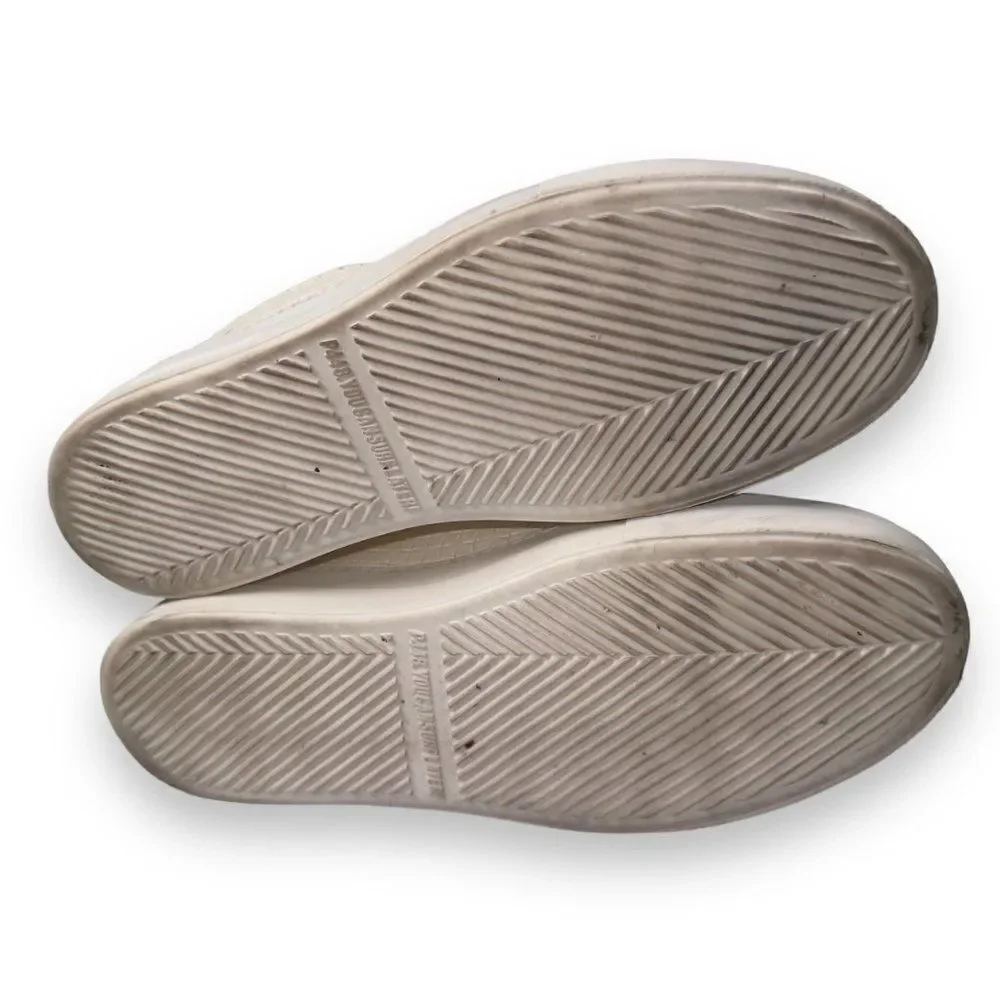 P448 Thea Overload Classic Casual Perf Sneakers White Women's 9.5-10‎